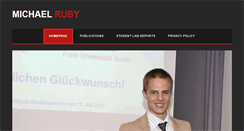 Desktop Screenshot of mikeruby.net