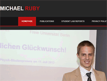 Tablet Screenshot of mikeruby.net